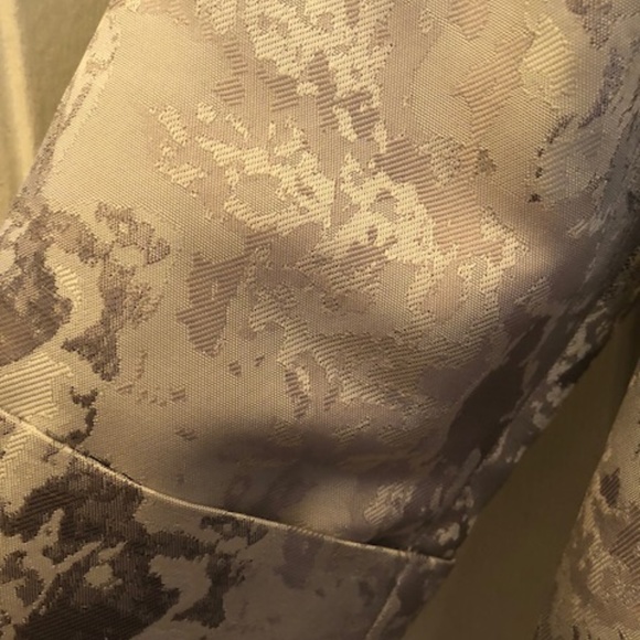 Calvin Klein Floral Metallic Oversized Blazer - Picture 5 of 7